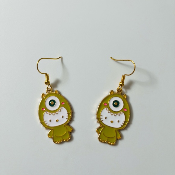 Any 2 For 15✨Hello kitty X Monsters Inc. drop earrings - Picture 9 of 14